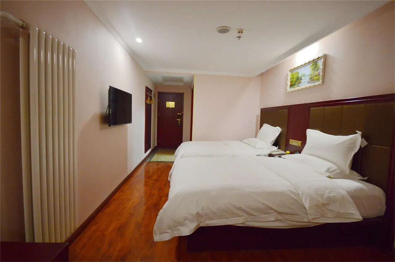 ***  Greentree Inn Henan Zhoukou Luyi Ziqi Avennue Business Hotel Čína